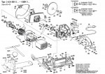 Bosch 0 601 558 041 Circular hand saw 110 V / GB Spare Parts